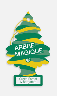 DEODORANTE AUTO 'ARBRE MAGIQUE' 'double essence' - green forest e bergamot- 24 confezione  - BricoGo