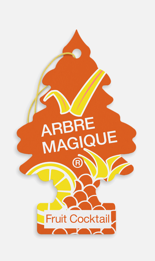 DEODORANTE AUTO 'ARBRE MAGIQUE' 'fruit' - fruit cocktail- 24 confezione  - BricoGo