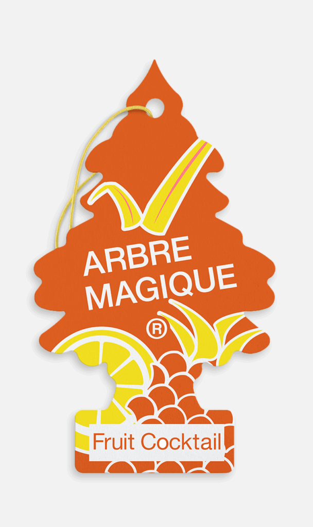 DEODORANTE AUTO 'ARBRE MAGIQUE' 'fruit' - fruit cocktail- 24 confezione  - BricoGo