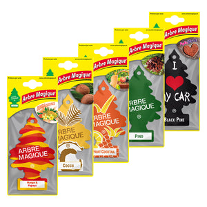 DEODORANTE AUTO 'ARBRE MAGIQUE' 'fruit' - fruit cocktail- 24 confezione  - BricoGo