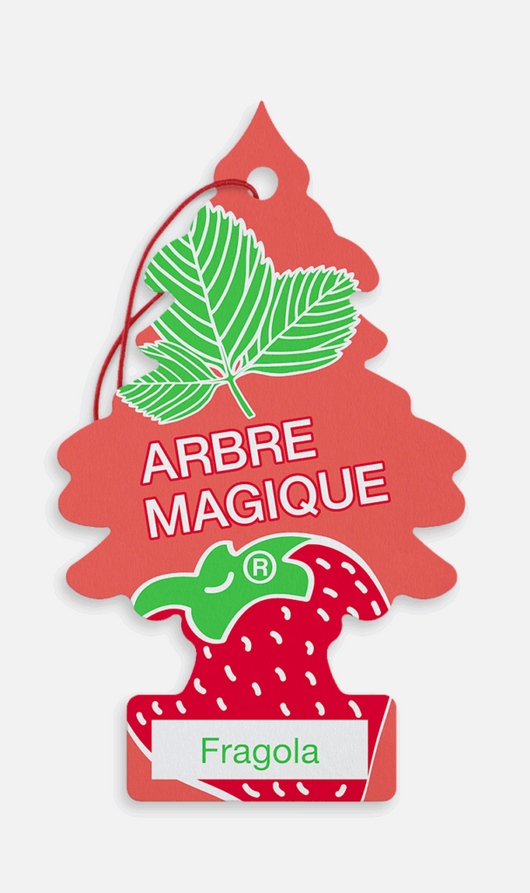 DEODORANTE AUTO 'ARBRE MAGIQUE' 'fruit' - fragola- 24 confezione  - BricoGo