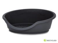 LETTINO PER ANIMALI 'TINO ECO' mod. 95 grigio scuro - cm 95 x 70 x h.29  - MP BERGAMO S.R.L.