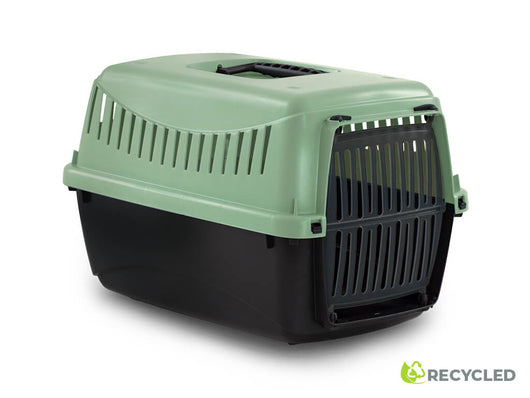 TRASPORTINO 'GIPSY PLASTIC DOOR ECO' mod. s verde - cm 46 x 31 x h. 32  - MP BERGAMO S.R.L.