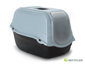 TOILETTE PER GATTI 'ROMEO ECO' col. ice - cm 57 x 39 x h. 41  - MP BERGAMO S.R.L.