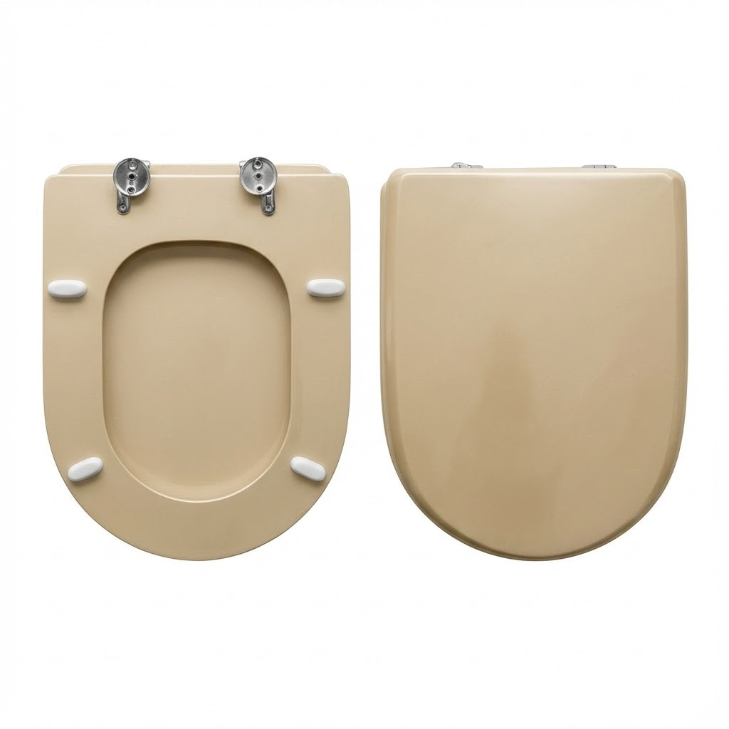SEDILE WC PER VAVID VASO ORIENTALE FORMA 7- Champagne- CW- pezzi 1