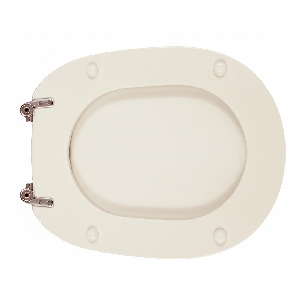 SEDILE WC PER OLYMPIA VASO CONFORT FORMA 6- Champagne - Cerniere C espansi- CW- pezzi 1