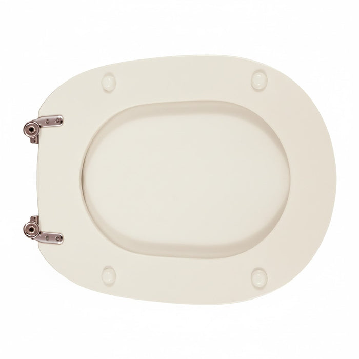 SEDILE WC PER OLYMPIA VASO CONFORT FORMA 6- Champagne - Cerniere C espansi- CW- pezzi 1