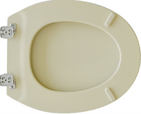 SEDILE WC UNIVERSALE IN LEGNO CANYON C&M- Champagne- BEMIS- pezzi 1