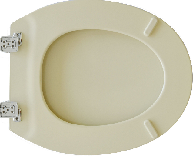 SEDILE WC UNIVERSALE IN LEGNO CANYON C&M- Champagne- BEMIS- pezzi 1