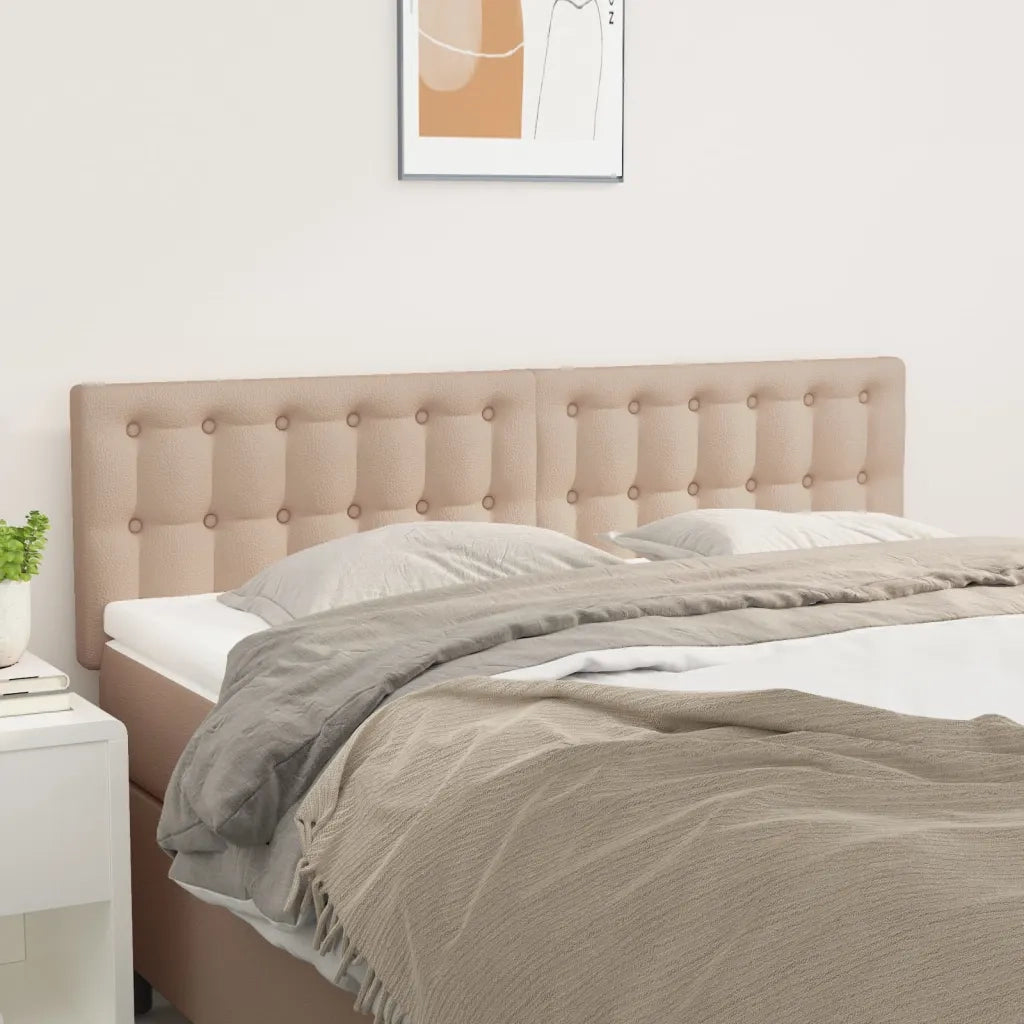 Testiera | Testata Cappuccino 144x5x78/88 cm in Similpelle