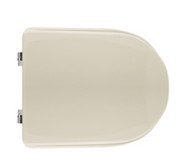 SEDILE WC PER POZZI GINORI VASO ATENA FORMA 7- Champagne  Cerniere A Passanti- CW- pezzi 1