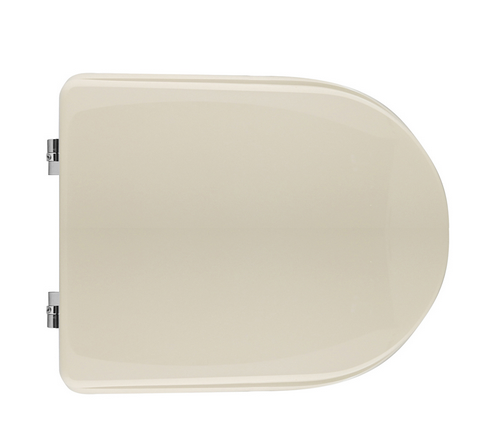 SEDILE WC PER POZZI GINORI VASO ATENA FORMA 7- Champagne  Cerniere A Passanti- CW- pezzi 1