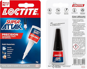COLLA 'SUPER ATTAK PRECISION' 5 gr - LOCTITE