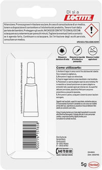 LOCTITE ATTAK SCOLLATUTTO - GR 5 CF=PZ 12- 1 confezioni