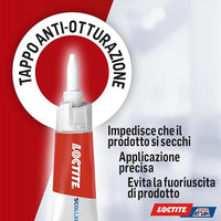 LOCTITE ATTAK SCOLLATUTTO - GR 5 CF=PZ 12- 1 confezioni