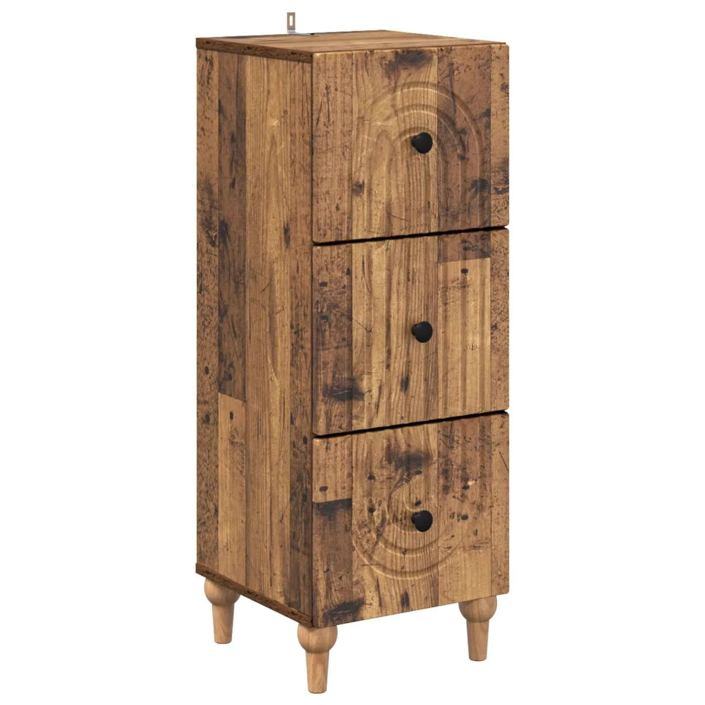 Mobile con Cassetti 33 x 34,5 x 90 cm Legno ingegnerizzato 894163