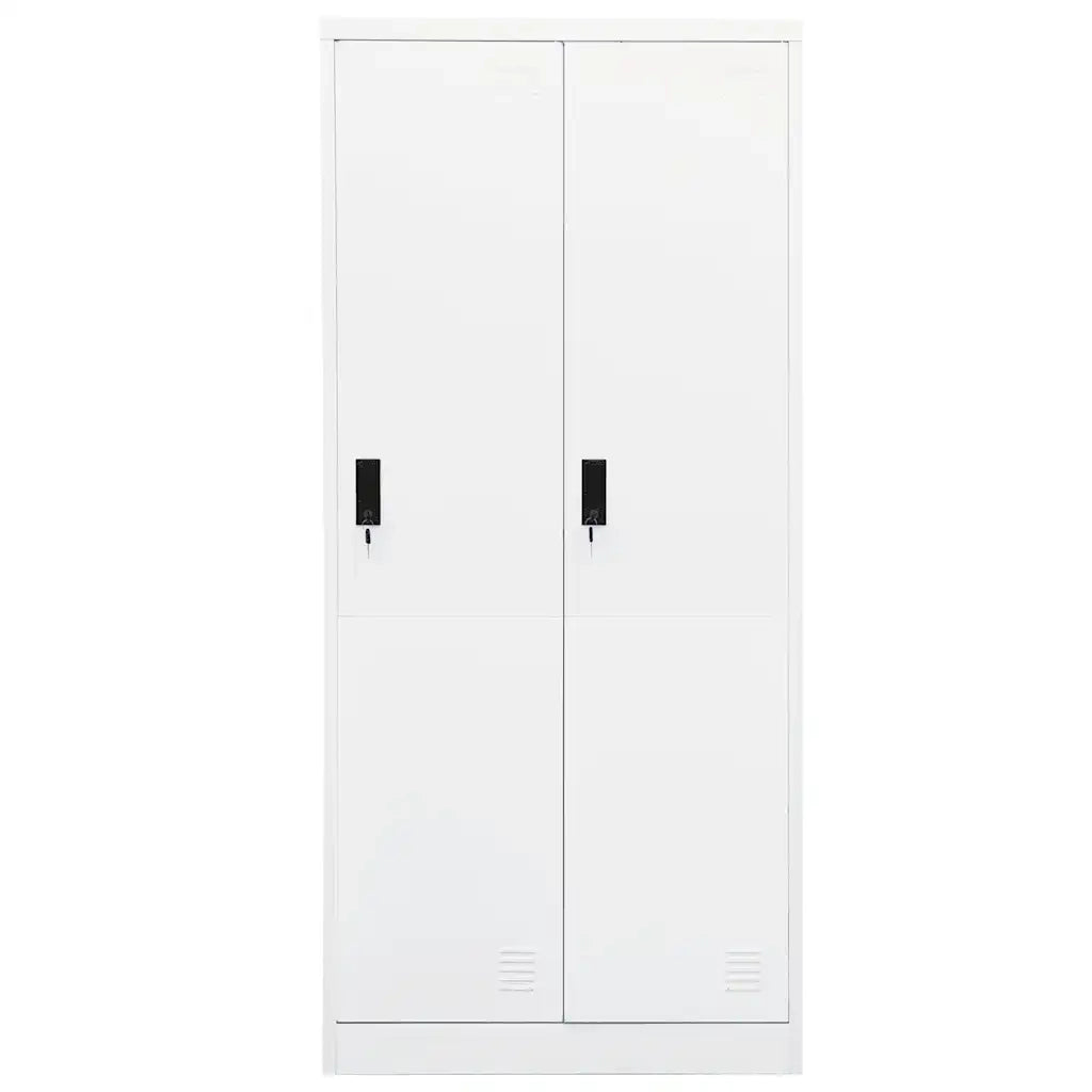 Armadio Bianco 80x50x180 cm in Acciaio CFW5782333