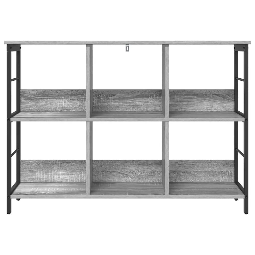 Libreria Grigio Sonoma 102 x 32 x 72,5 cm Legno multistrato 884015