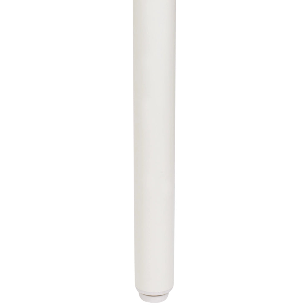 Tavolo da esterno con struttura in acciaio beige chiaro e piano in vetro temperato, 160 x 90 cm, verniciato a polvere, per 6 persone, resistente ai raggi UV e all'acqua