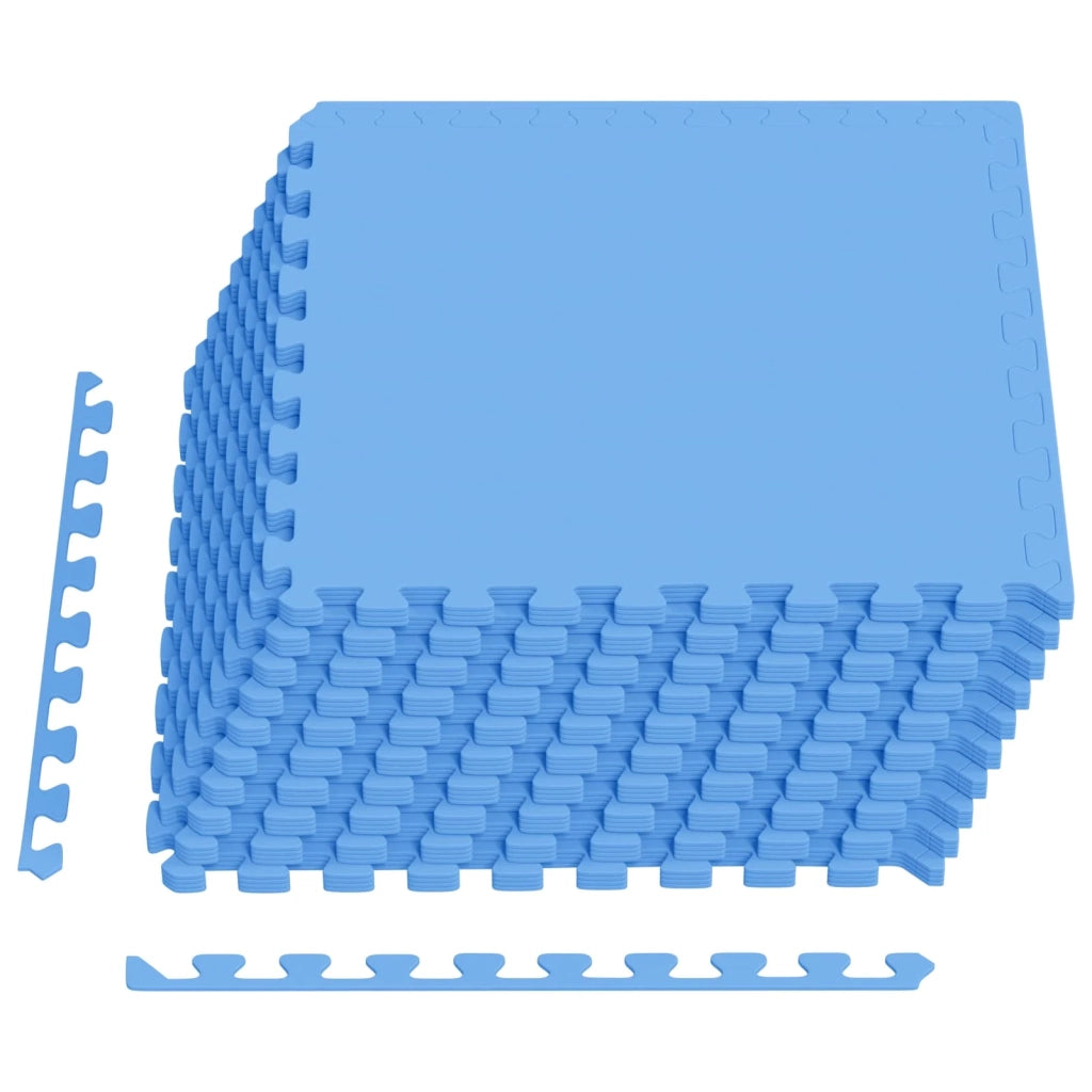 Tappetino per piscina 40 pcs Blu 14,4 m² Schiuma EVA 3433296