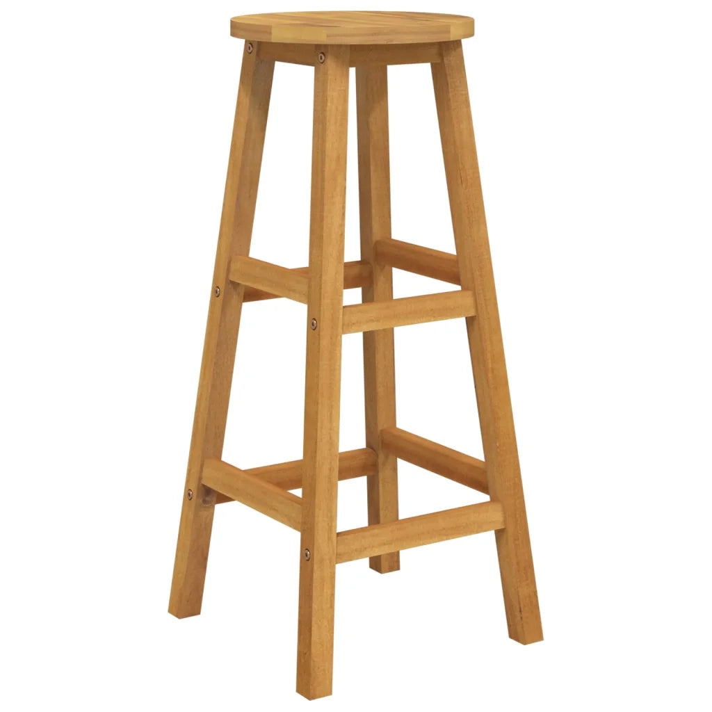 Set da Bar da Giardino 5 pz | Set Salotto da Giardino in Legno Massello di Acacia