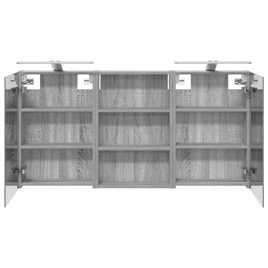 Set di Armadi da Bagno 3 pz 120 x 10,5 x 60,5 cm 3403741