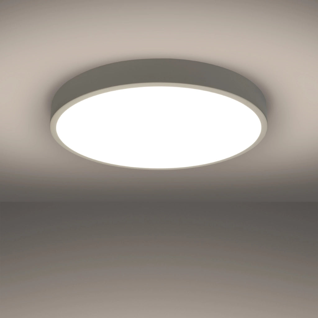 Plafoniera moderna rotonda bianca Ø60 OBSYDI Pure Lume
