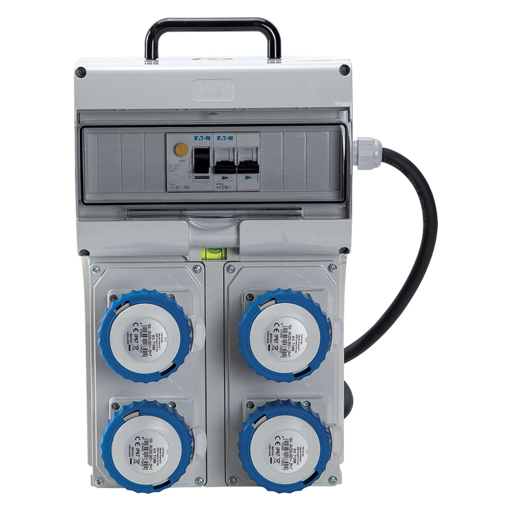 QUADRO ELETTRICO 'PL 220/4' potenza max.3 kw + pulsante emerg.  - FANTON