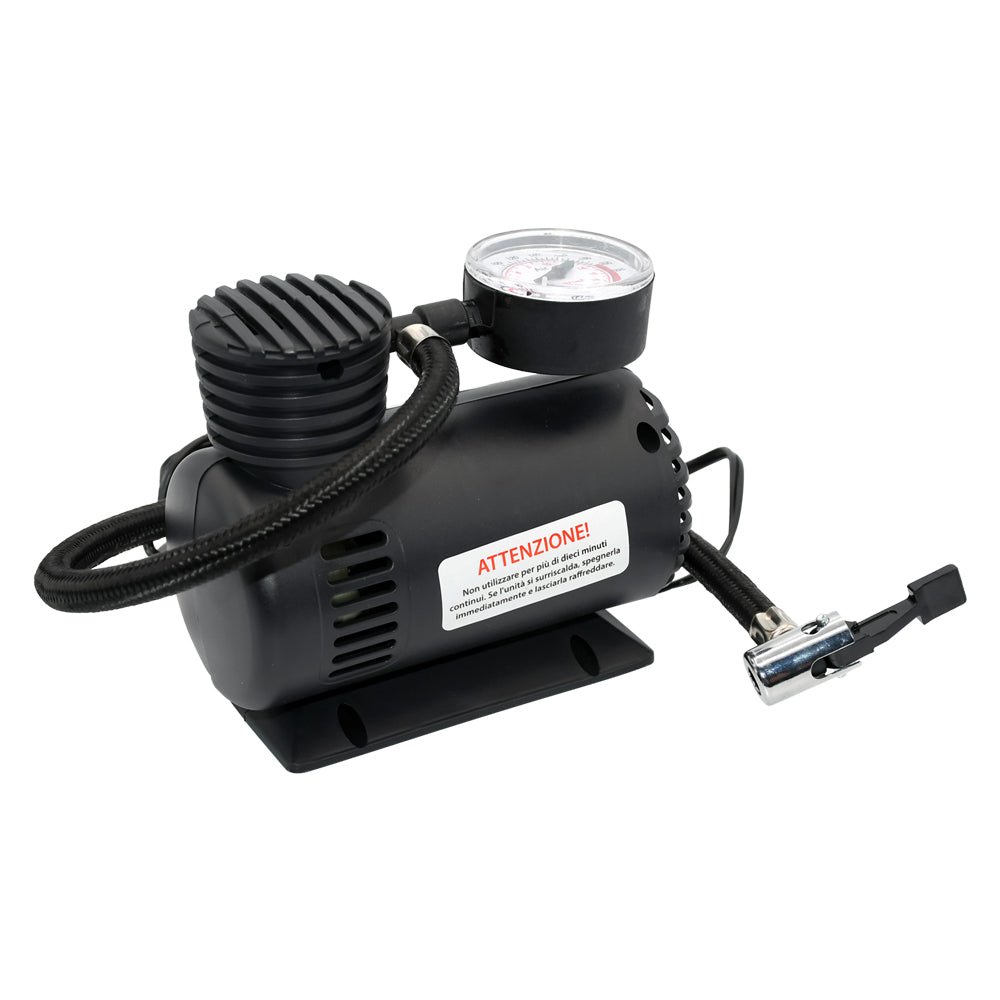 MINICOMPRESSORE PORTATILE 'URANIO' 12 V - 18 bar 250 PSI  - BricoGo