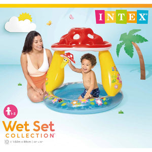 INTEX Piscina da Bambini a Forma di Funghetto 57114NP 91051