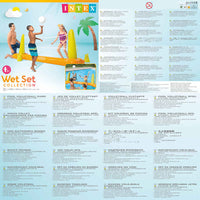 INTEX Gioco Pallavolo da Piscina 239x64x91 cm 92566