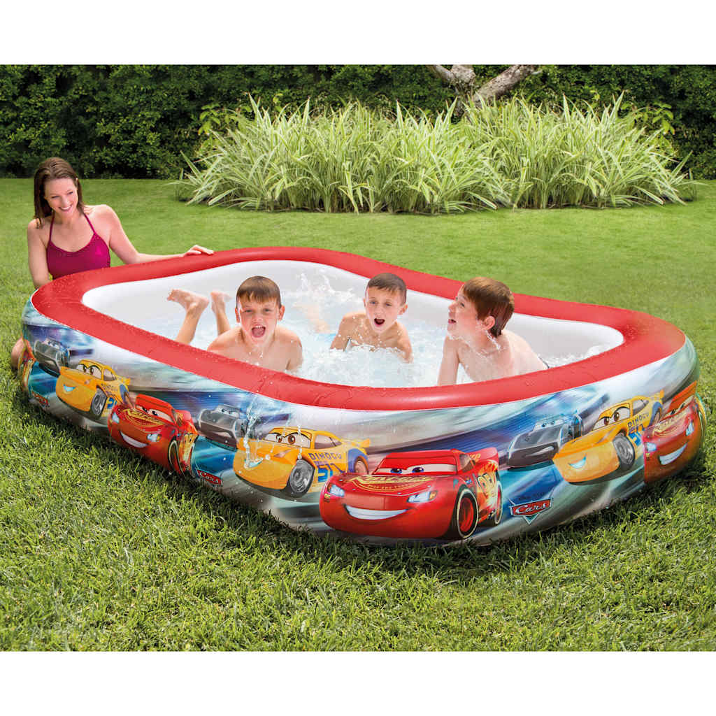 INTEX Piscina Cars Swim Center Multicolore 262x175x56 cm 92569