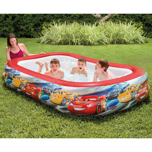 INTEX Piscina Cars Swim Center Multicolore 262x175x56 cm 92569