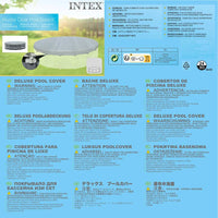 INTEX Copertura per Piscina Deluxe Circolare 488 cm 28040 91518