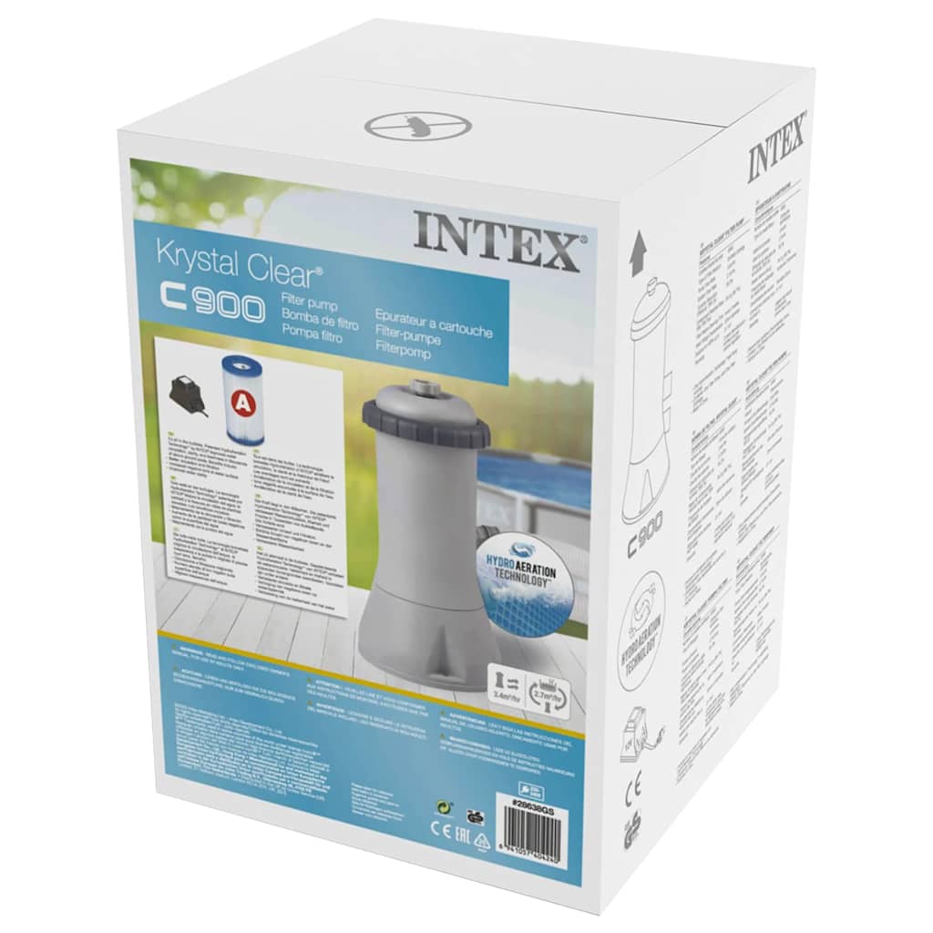 INTEX Pompa Filtrante a Cartuccia 3407 L/ora 28638GS 91496