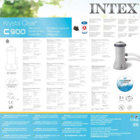 INTEX Pompa Filtrante a Cartuccia 3407 L/ora 28638GS 91496