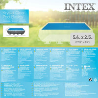 INTEX Copertura per Piscina Rettangolare 549x274 cm 29026 91516