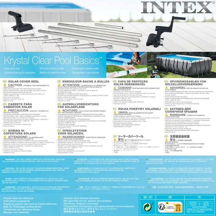 INTEX Mulinello per Copertura Solare 28051 91524