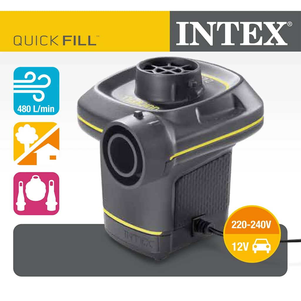 INTEX Compressore Elettrico Quick-Fill 220-240 V 66634 91559
