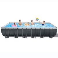 INTEX Set Piscina Ultra XTR Frame Rettangolare 732x366x132 cm 92019