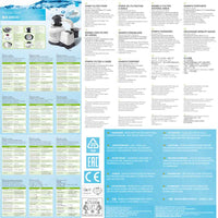 INTEX Pompa con Filtro a Sabbia Krystal Clear 26648GS 10,5 m³/h 91499