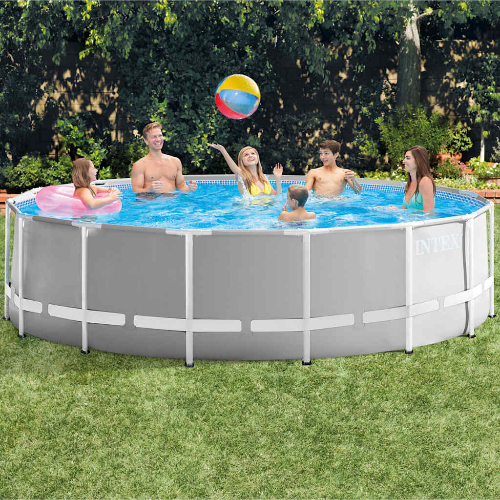 INTEX Set Piscina Prism Frame 457x122 cm 26726GN 91488