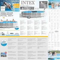 INTEX Prism Frame Set Piscina Rotondo 549x122 cm 26732GN 91583