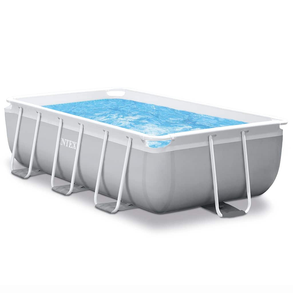 INTEX Set Piscina Prism Frame Rettangolare 300x175x80 cm 92017