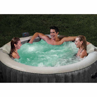 INTEX Vasca da da Spa PureSpa Greywood DELUXE 216 cm 92551