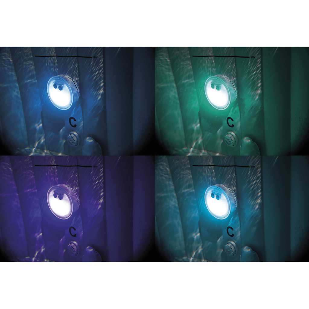 INTEX Vasca da da Spa PureSpa Greywood DELUXE 216 cm 92551