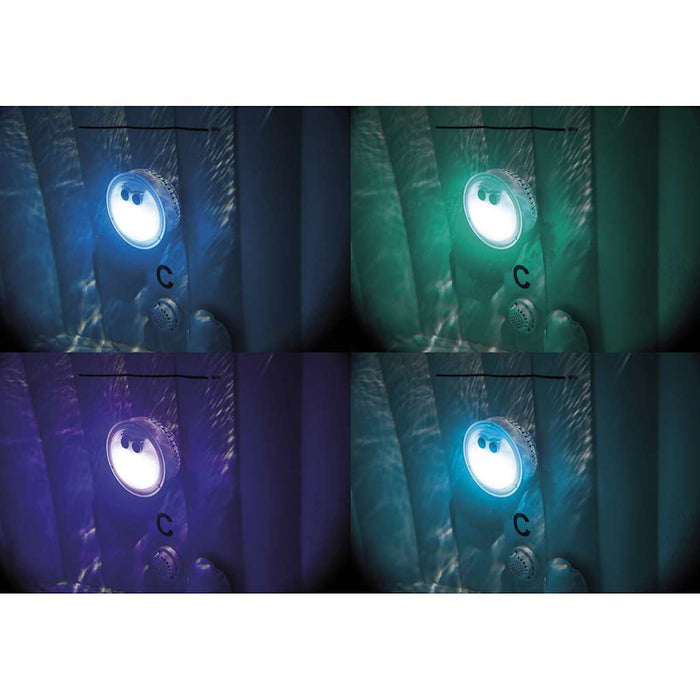 INTEX Vasca da da Spa PureSpa Greywood DELUXE 216 cm 92551