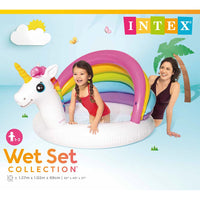 INTEX Piscina per Bambini Unicorno 127x102x69 cm 92530