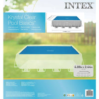 INTEX Copertura Solare per Piscina Blu 476x234 cm in Polietilene 93305