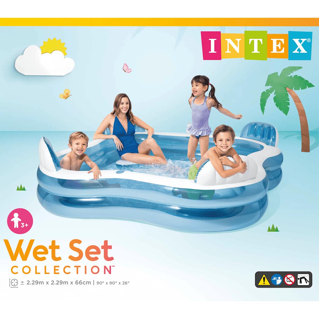 INTEX Piscina Gonfiabile per Famiglia 56475NP 91047